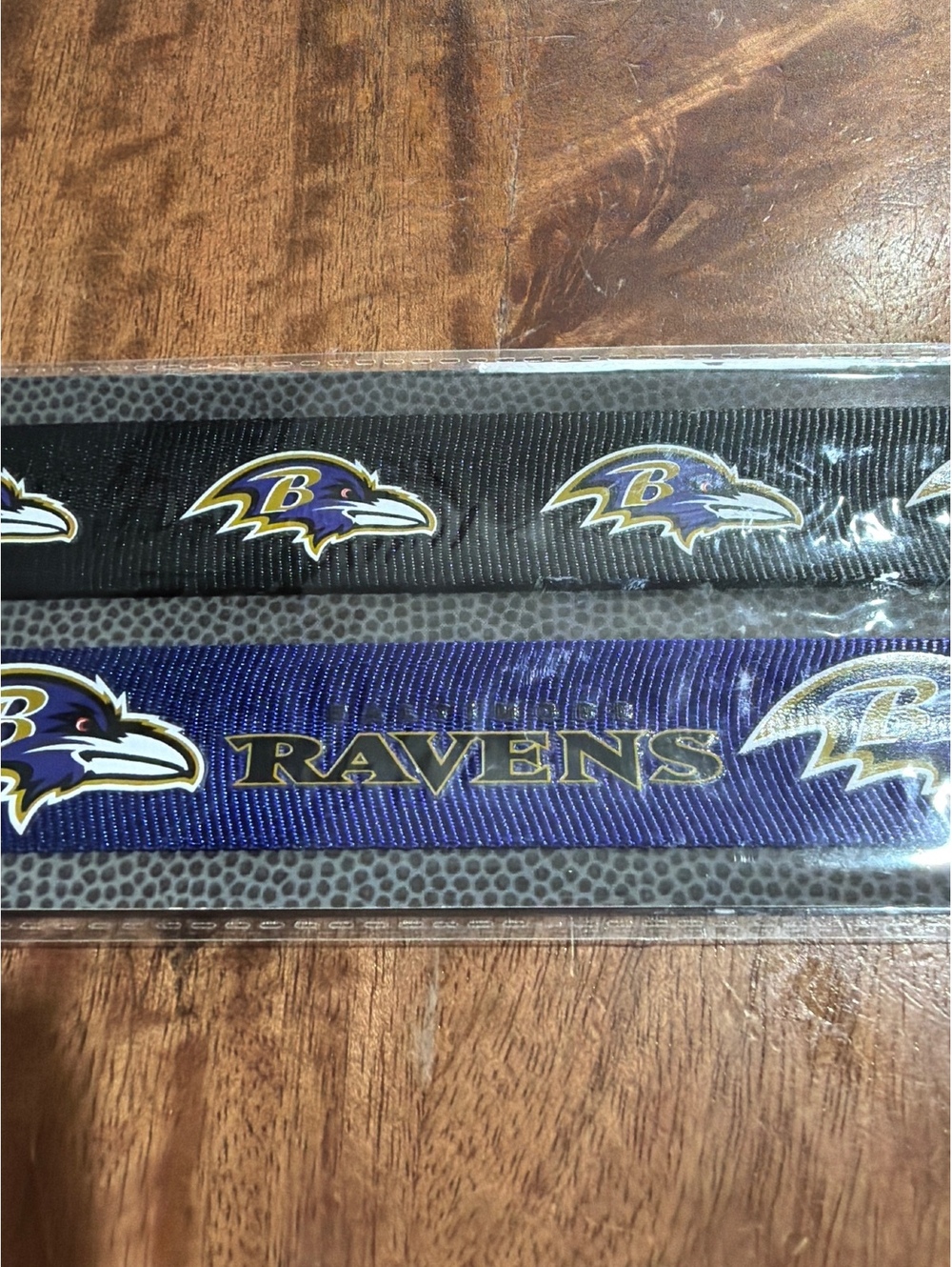 Baltimore Ravens Slap Bracelet Set NFL Game Day Accessories [COPY]
